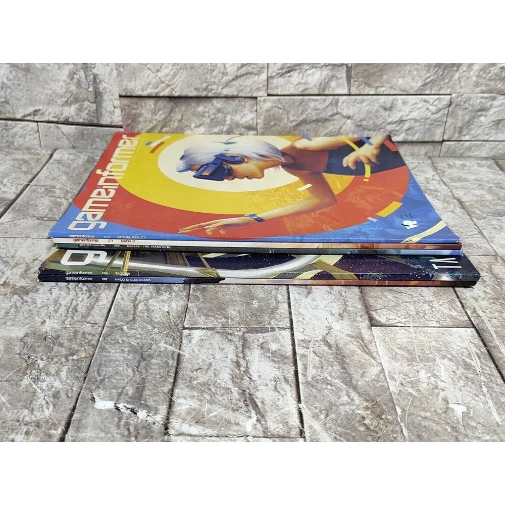 Lot Of 5 Game Informer Magazine Issues 267,268,269,271,273